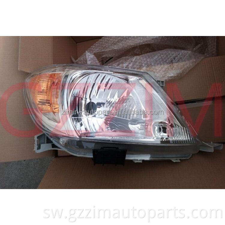 Replacement ABS Plastic Head Lamp Modified LED Head Lamp  For Vigo 2006 - 2012